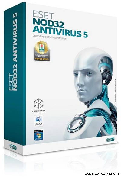 скачать ESET NOD32 Antivirus 5.2.9.12 Final Rus (32-bit) бесплатно